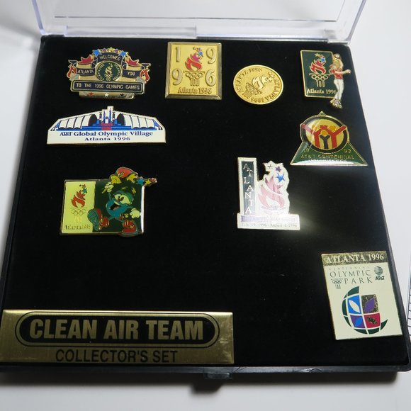 1996 Olympic Pins total of 9 - Picture 1 of 1